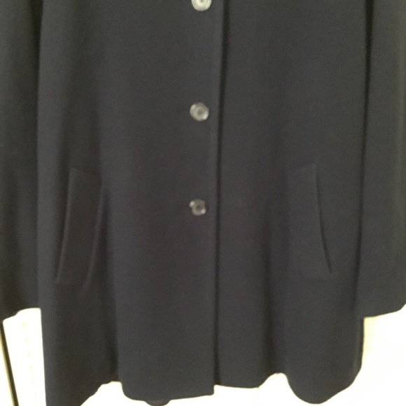 Blue Wool Coat - Picture 7 of 10